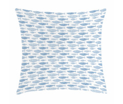 Abstract Watercolor Effect Pillow Cover