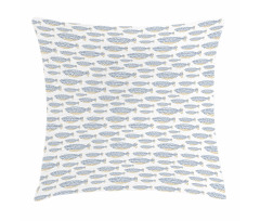 Pointillist Style Artwork Pillow Cover