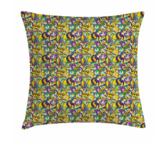 Mardi Gras Party Pillow Cover