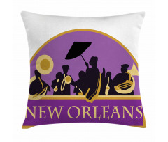 French Quarter Band Pillow Cover