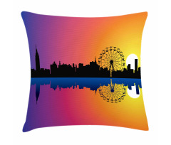 Skyline at Sunset Pillow Cover
