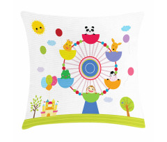 Nursery Animals Pillow Cover