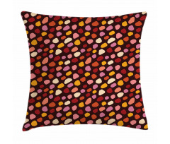 Deformed Spot Shapes Pillow Cover