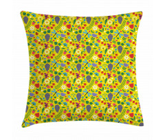 Sketch Grapes Berries Pillow Cover