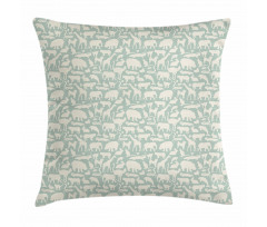 Fauna from the World Pillow Cover