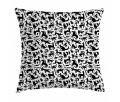 Kangaroo Snake Pillow Cover