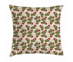 Mexican Fruit Motif Pillow Cover