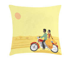 Couple Sunset Pillow Cover