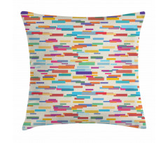 Colorful Rectangles Pillow Cover