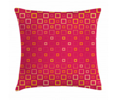 Thin Bold Squares Pillow Cover