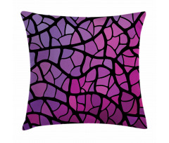 Graphic Stained Glass Pillow Cover
