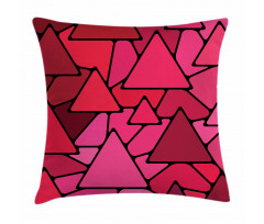 Stained Glass Geometry Pillow Cover