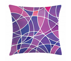 Vibrant Colors Circles Pillow Cover