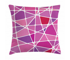 Uneven Color Blocks Pillow Cover