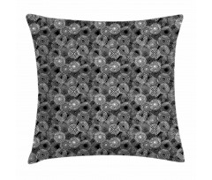 Superimposed Spirals Pillow Cover