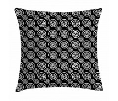 Spirals Spots Pillow Cover