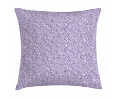 Spiral Petals Pillow Cover