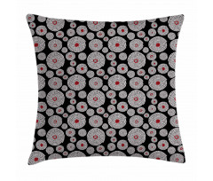 Tribal Circles Spots Pillow Cover