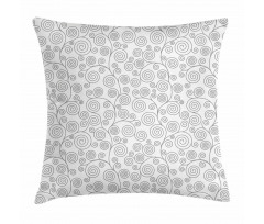 Curles Abstract Nature Pillow Cover