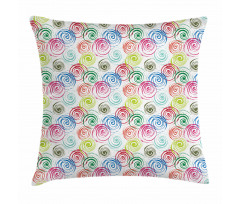 Colorful Contemporary Pillow Cover