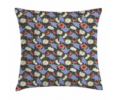 Vintage Meadow Boho Pillow Cover