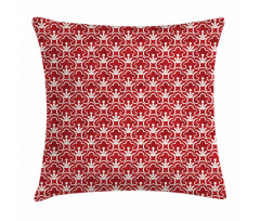 Eastern Damask Forms Pillow Cover