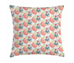 Sloppy Scribbled Dots Pillow Cover