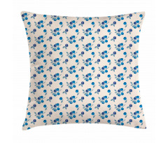 Mountain Blueberry Fruit Pillow Cover