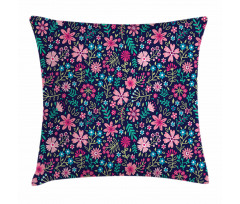 Vibrant Lily Bouquets Pillow Cover