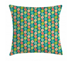 Vibrant Springtime Daisies Pillow Cover