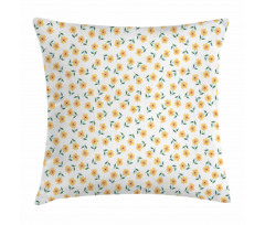 Amaryllis Daffodil Blossom Pillow Cover
