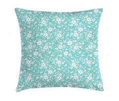 Lily Daisy Field Pillow Cover