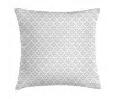 Flowers as Diamond Shapes Pillow Cover