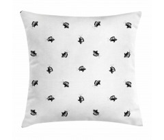 Underwater Tropical Animals Pillow Cover
