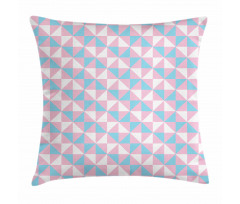 Diagonal Square Shapes Pillow Cover