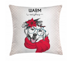 Labrador Wish Words Pillow Cover