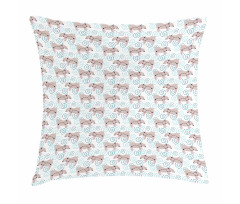 Polar Bear Constellations Pillow Cover