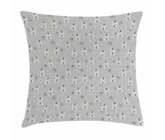 Bear Faces with Glasses Pillow Cover