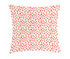 Watercolor Art Style Shapes Pillow Cover