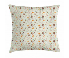 Childish Woodland Concept Pillow Cover