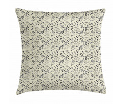 Blooming Spring Nature Theme Pillow Cover