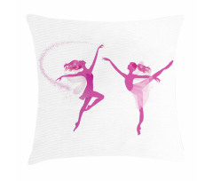 Ballerina Fairies Dancing Pillow Cover