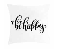 Words in Art Form Pillow Cover