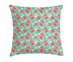 Hibiscus Blossom Pillow Cover