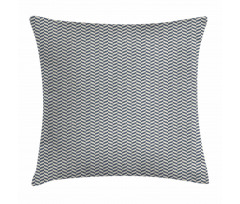 Grunge Geometric Zigzag Pillow Cover