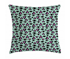 Brush Strokes Occult Style Pillow Cover