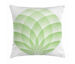 Lotus Flowers Asian Pillow Cover