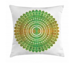 Circle Scale Pattern Pillow Cover