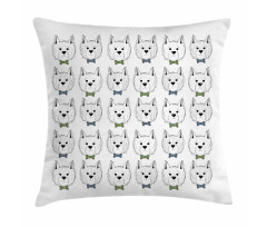 West Highland Puppies Pillow Cover