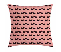 Pinky Animal Romance Pillow Cover